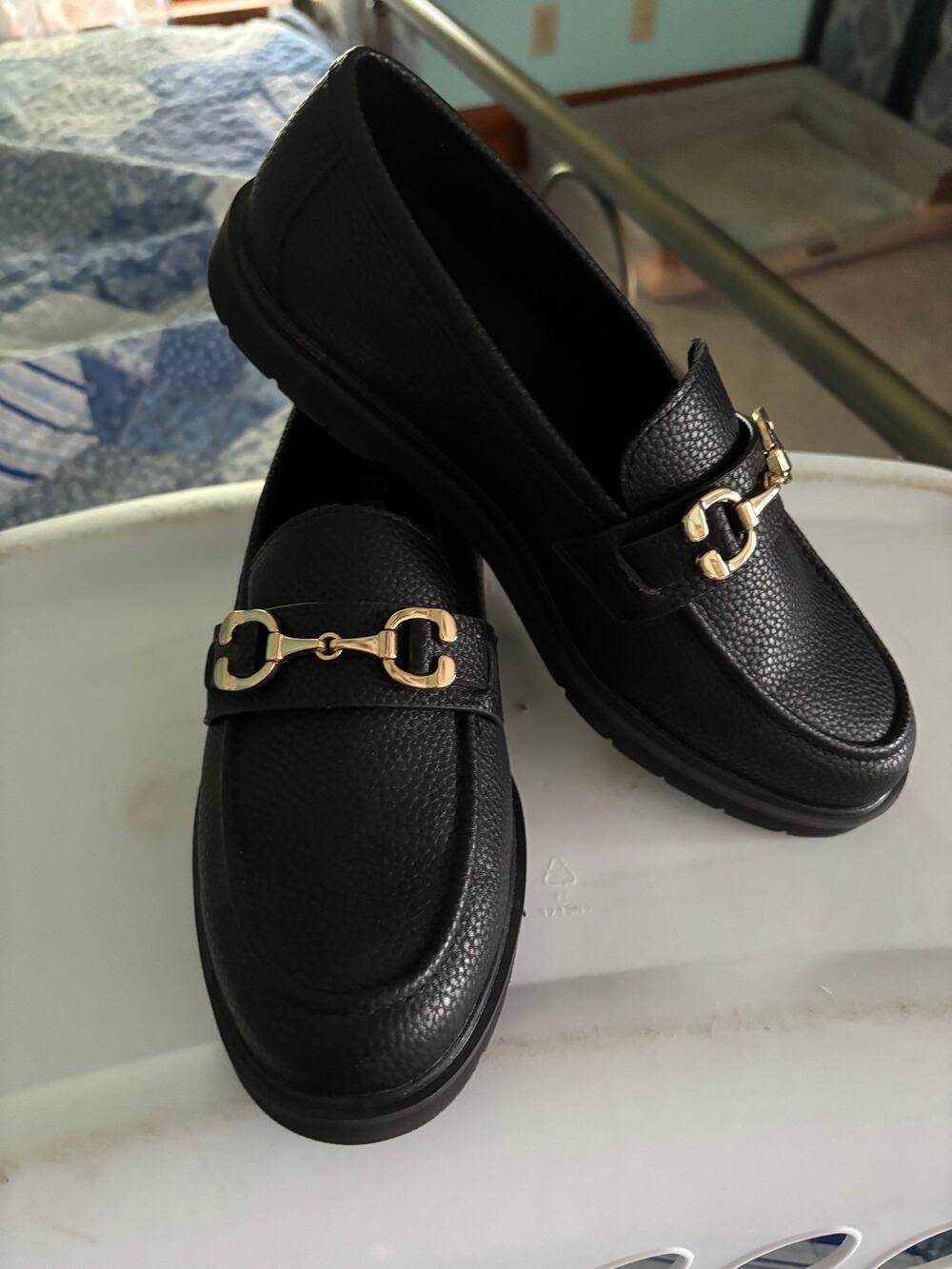 Aerosoles Beckett Loafer - Black- Women's 9 NEW